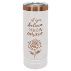 Custom Skinny Tumblers for Business | Logo + Text | Polar Camel® Insulated Stainless Steel 