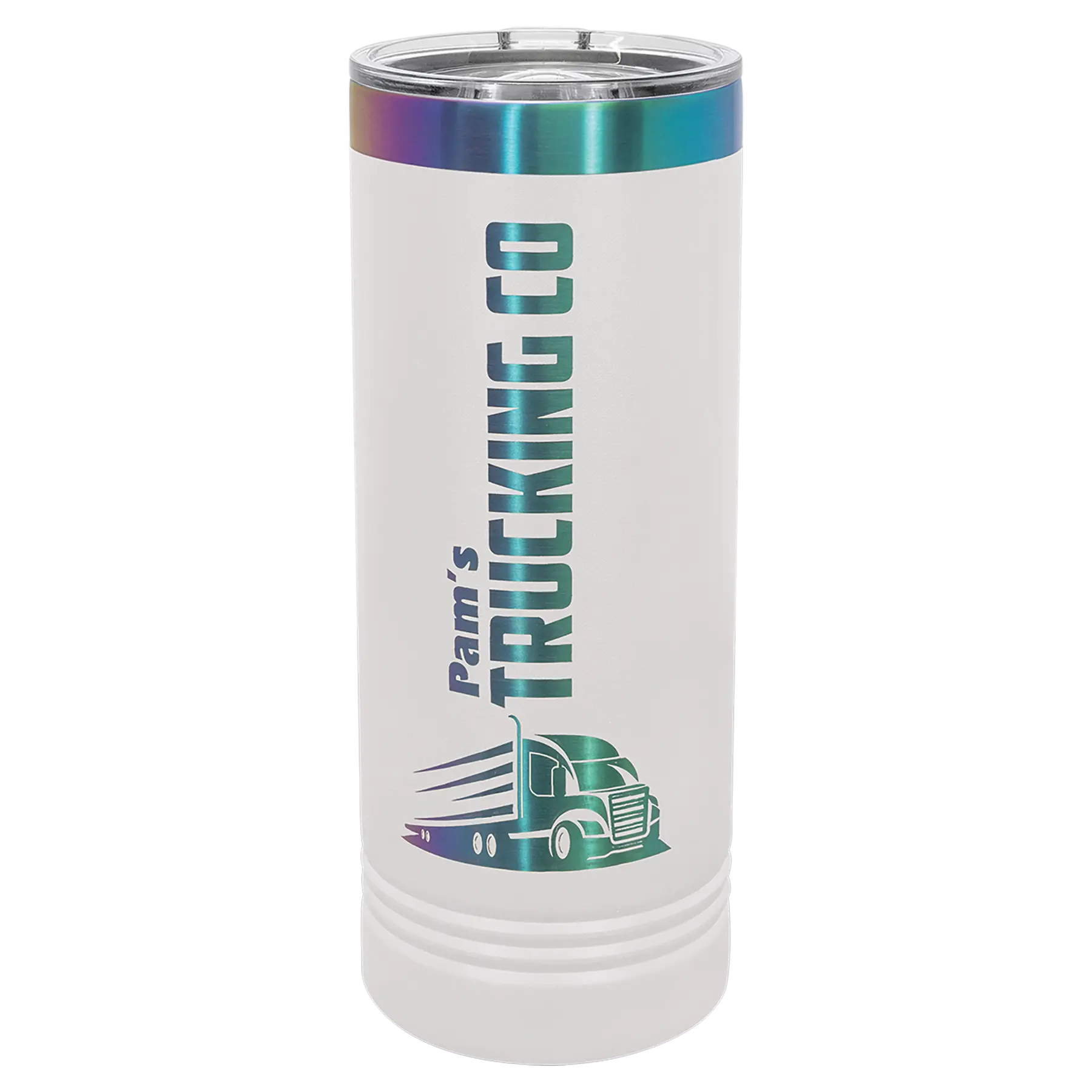 Custom Skinny Tumblers for Business | Logo + Text | Polar Camel® Insulated Stainless Steel 