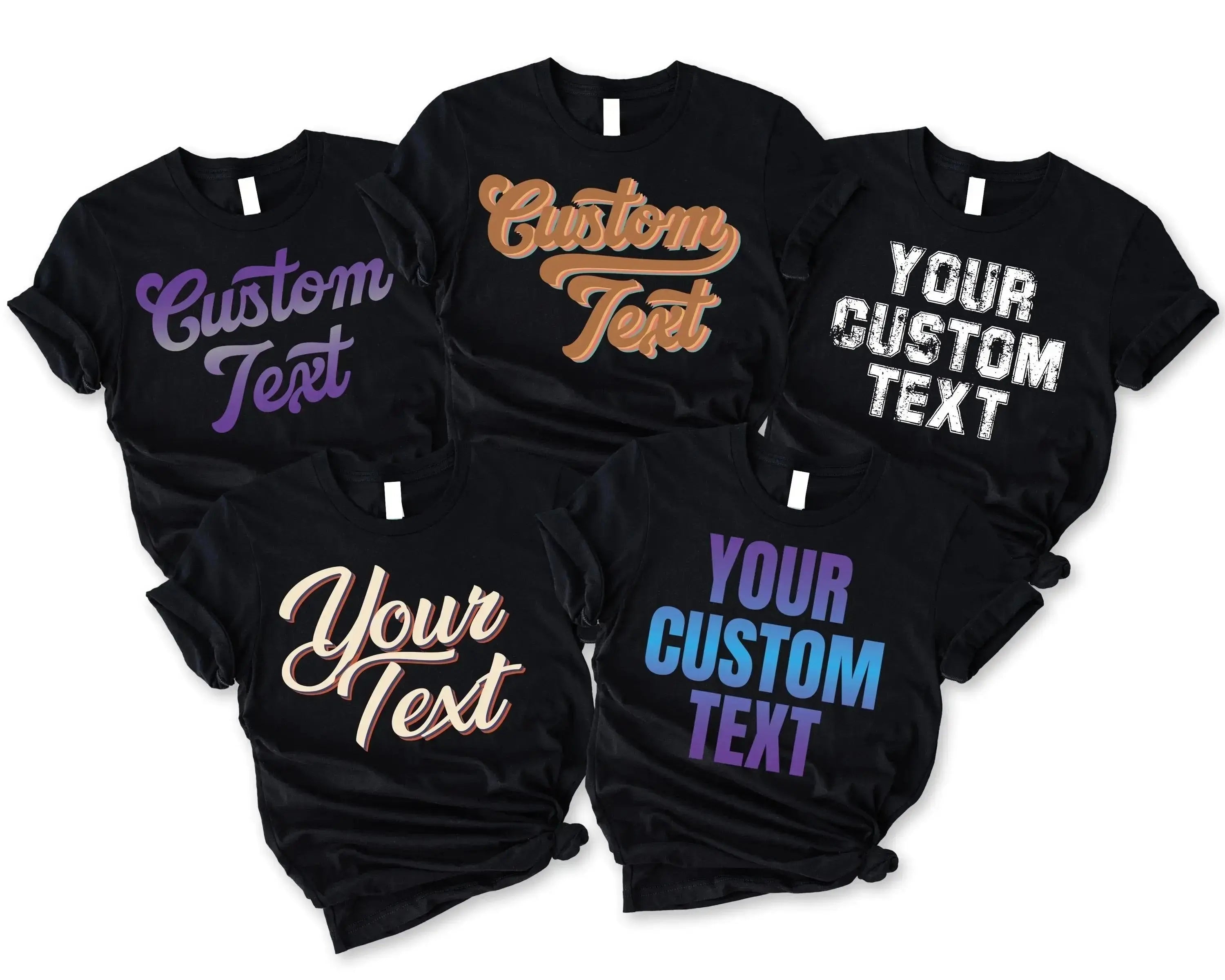 Custom “Make It Yours” Apparel – Tee / Long Sleeve / Hoodie / Crewneck