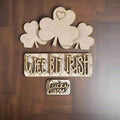 DIY Cutout Kit | Wee Bit Irish | St. Patrick's Day | Interchangeable Truck Add-On 