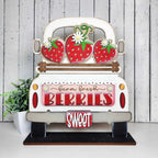 Interchangeable Berry Sweet Strawberry Truck Insert| Interchangeable Truck Add-On 