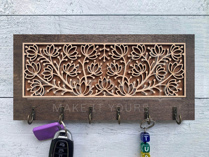 Decorative Key Hangers / Signs- Multilayer, Wood 