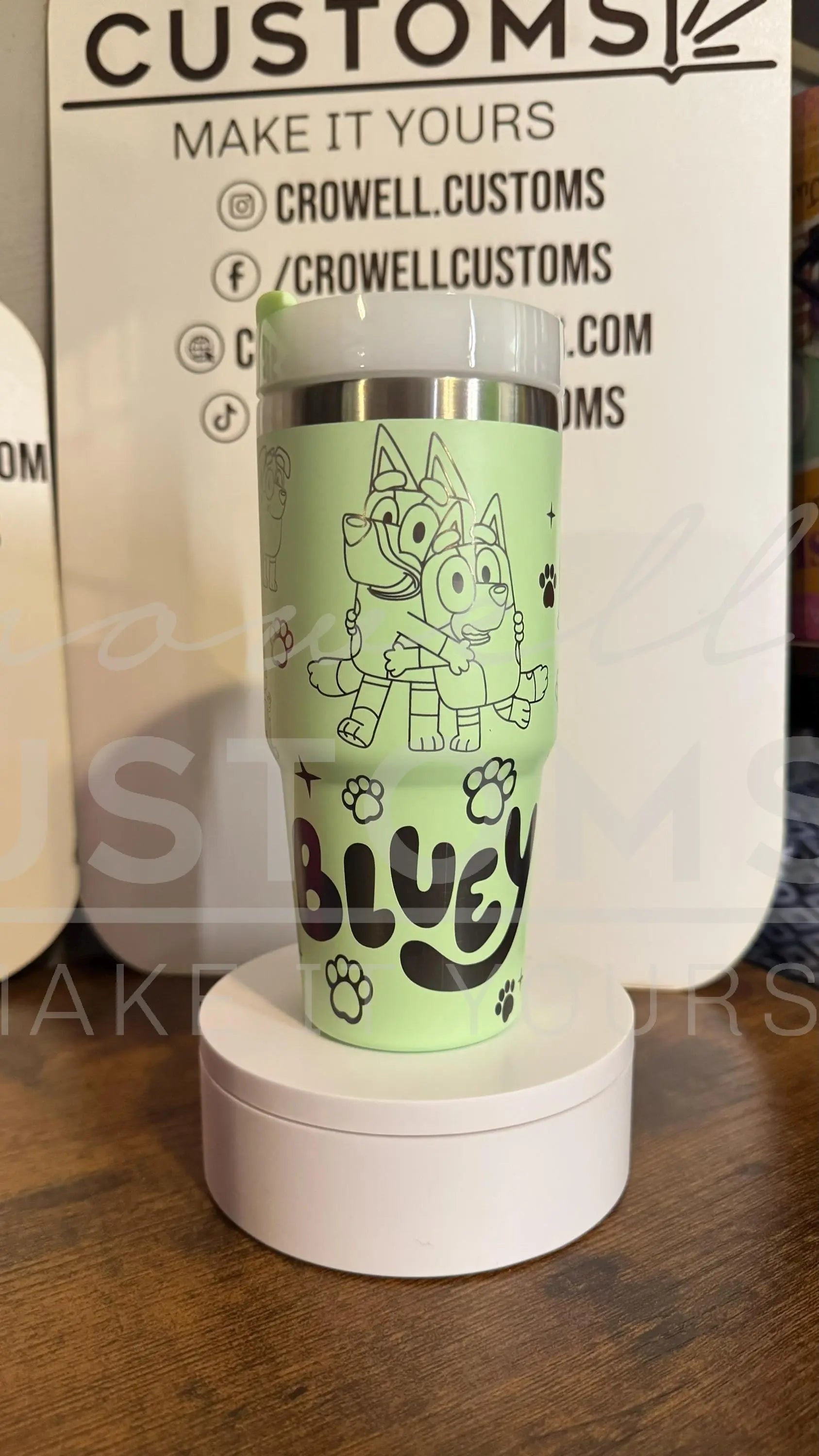 Disney Bluey 14oz Mini Quencher Tumbler 