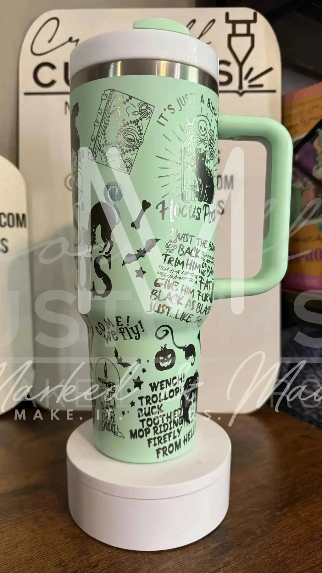 Disney Hocus Pocus Halloween Quencher Tumbler (30oz, 40oz, + Stanleys)