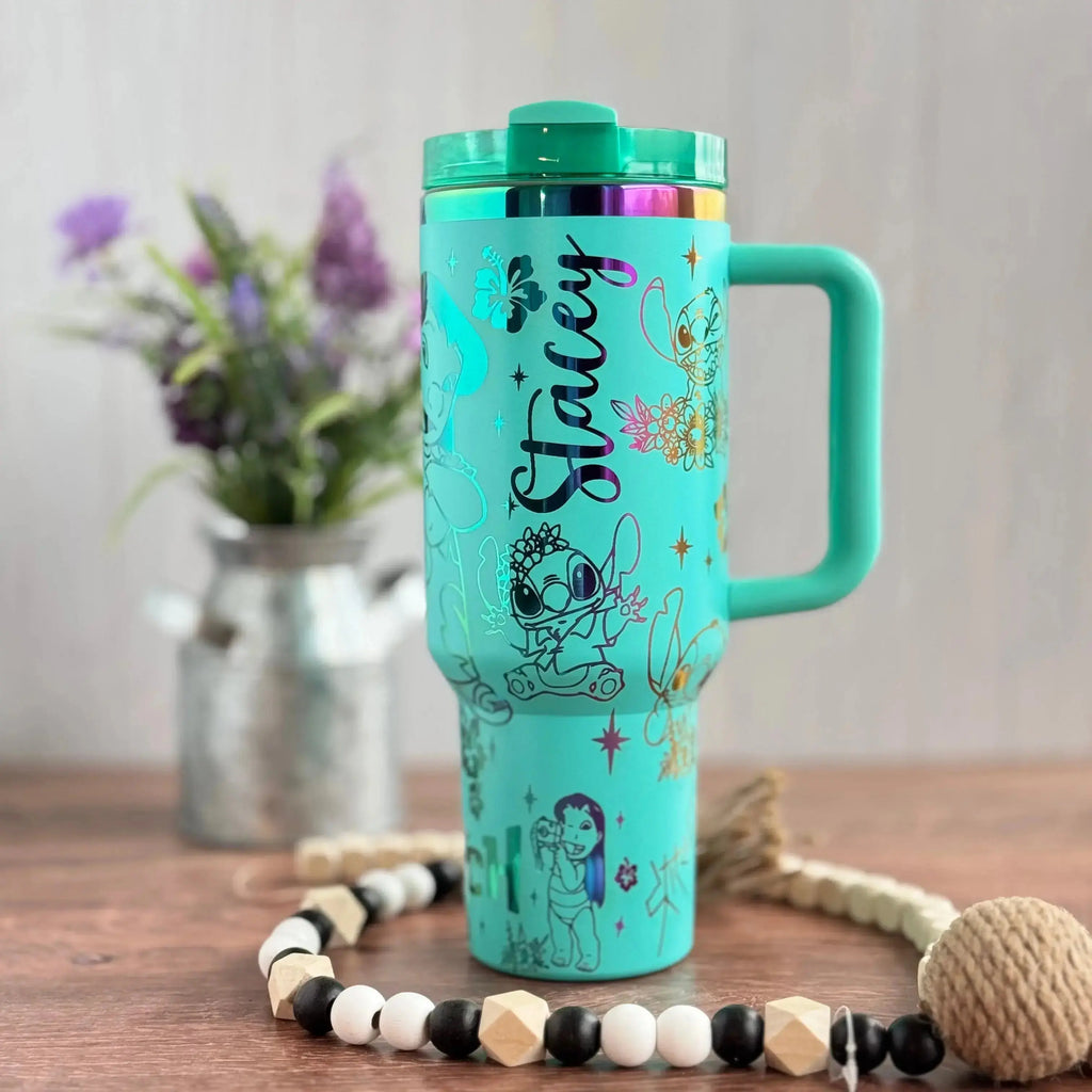 Disney Lilo and Stitch Quencher Tumbler (30oz, 40oz, + Stanleys)