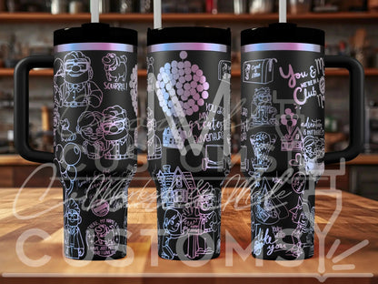 Disney UP!  Adventure is Out There  Quencher Tumbler (30oz, 40oz, + Stanleys) 