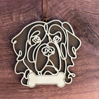 Dog Breed Doodle Ornament Personalized 