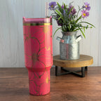 Dogwood Flower Floral Tumbler | 40oz, 30oz, Stanleys, 20oz, 16oz, 14oz, 10oz 