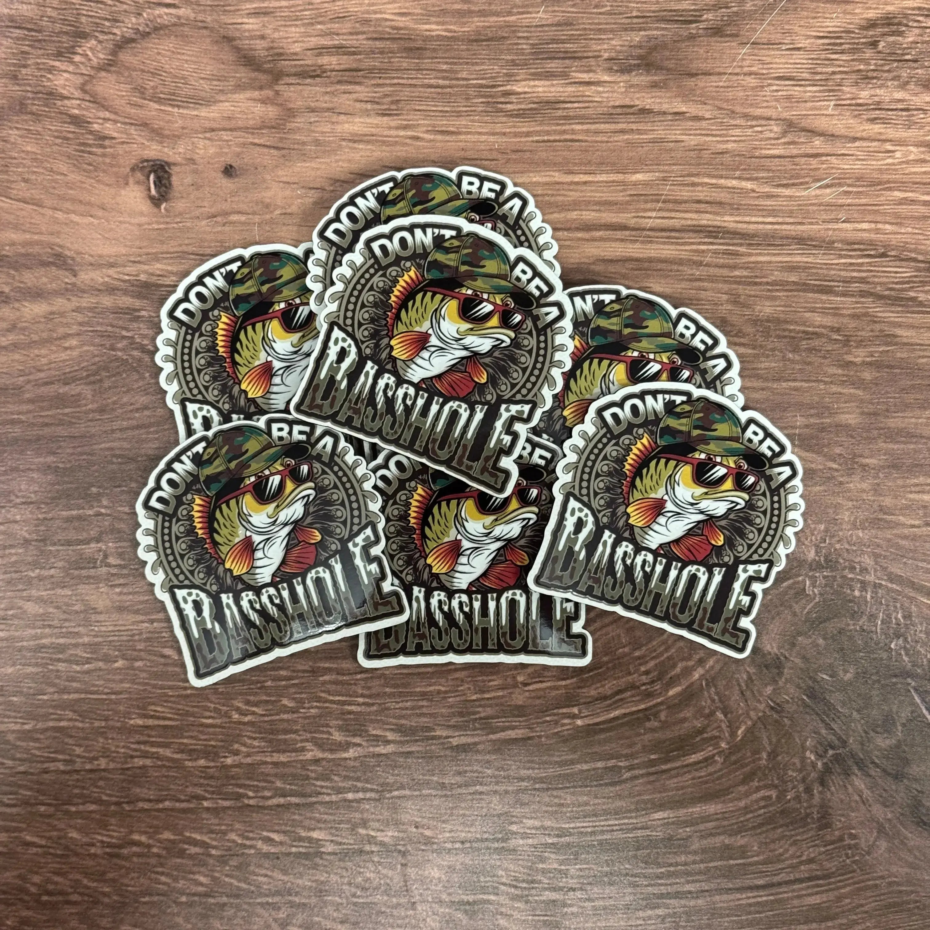 Don't Be an A**quatch | Sasquatch Big Foot | UV Printed Leather Hat Patch 