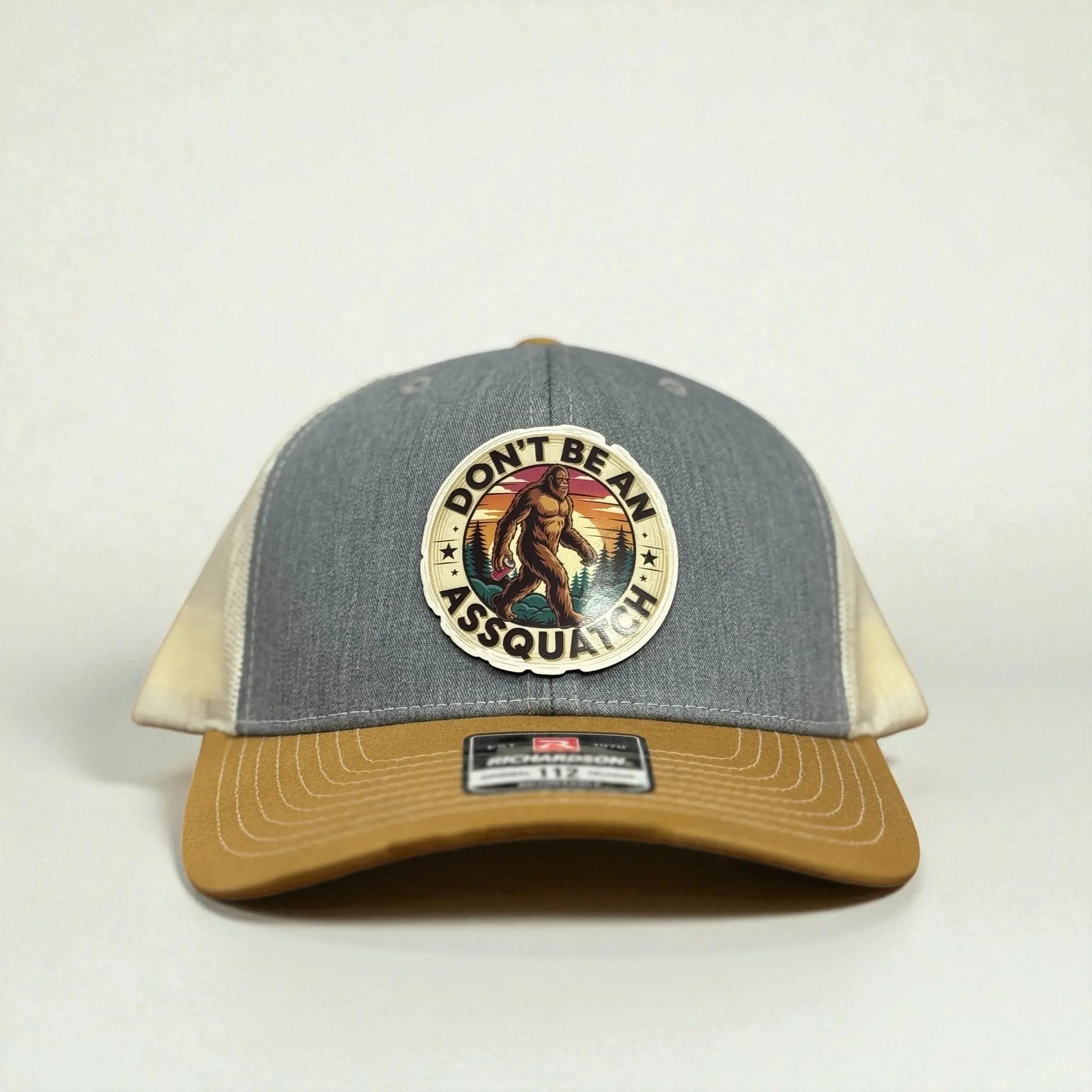 Don't Be an Assquatch - Custom Patch Hat 