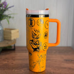 Dragon Ball Z Tumbler Orange to Black 40oz 