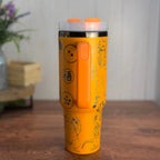 Dragon Ball Z Tumbler Orange to Black 40oz 