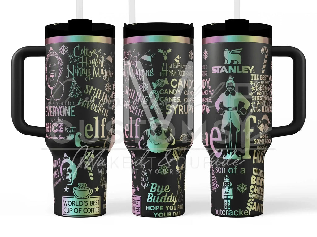 ELF! - Christmas Movie  Quencher Tumbler (30oz, 40oz, + Stanleys)