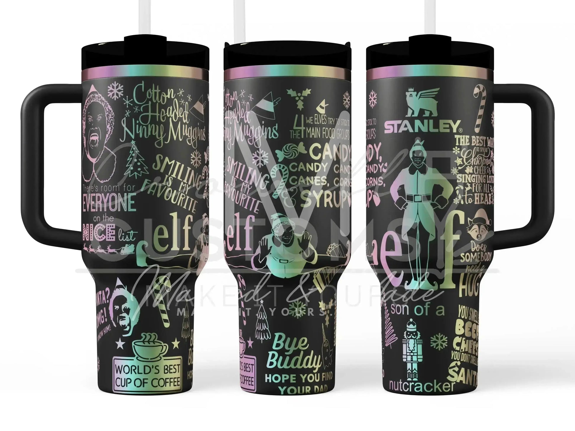 ELF! - Christmas Movie  Quencher Tumbler (30oz, 40oz, + Stanleys)