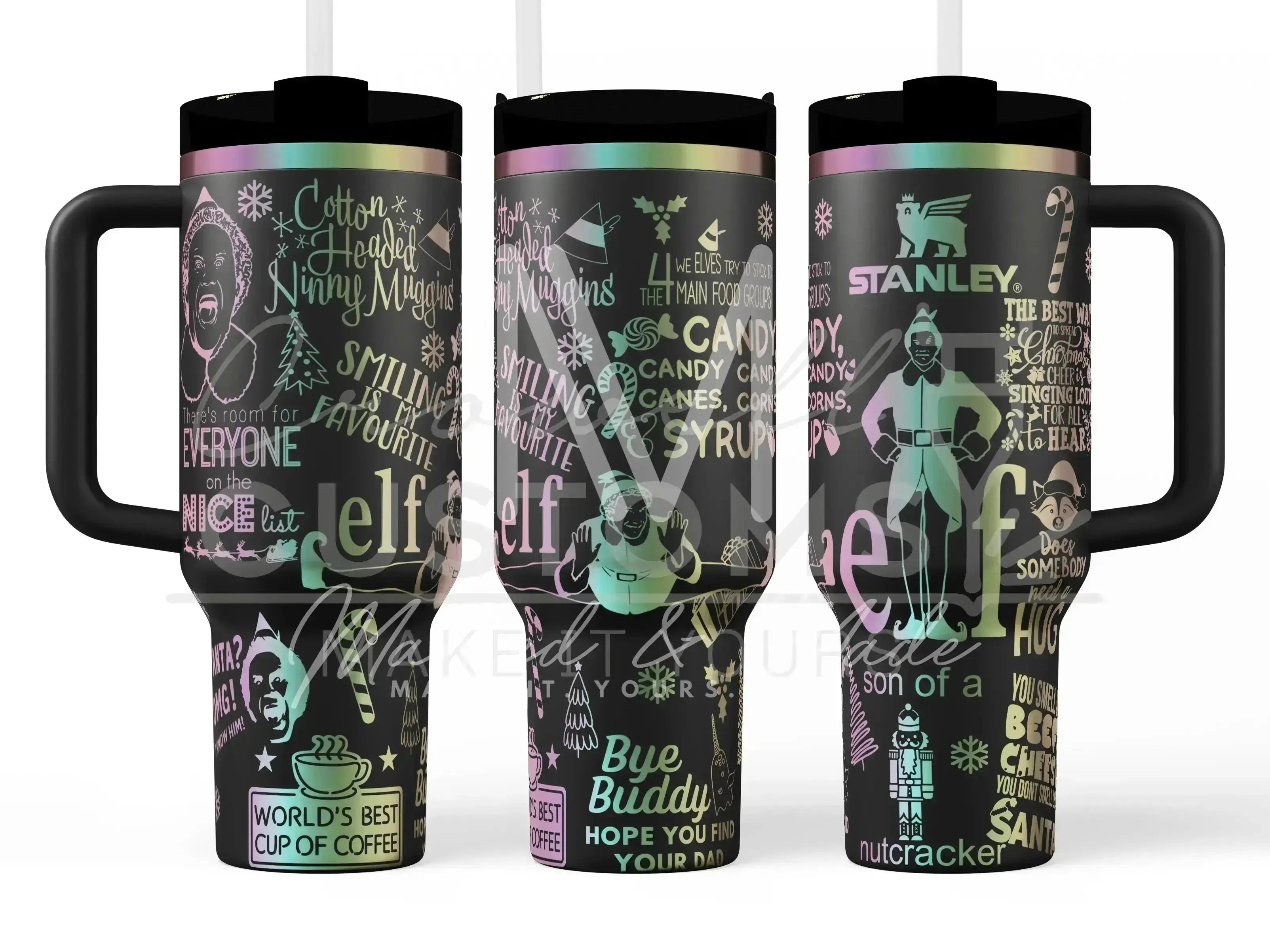 ELF! - Christmas Movie  Quencher Tumbler (30oz, 40oz, + Stanleys)