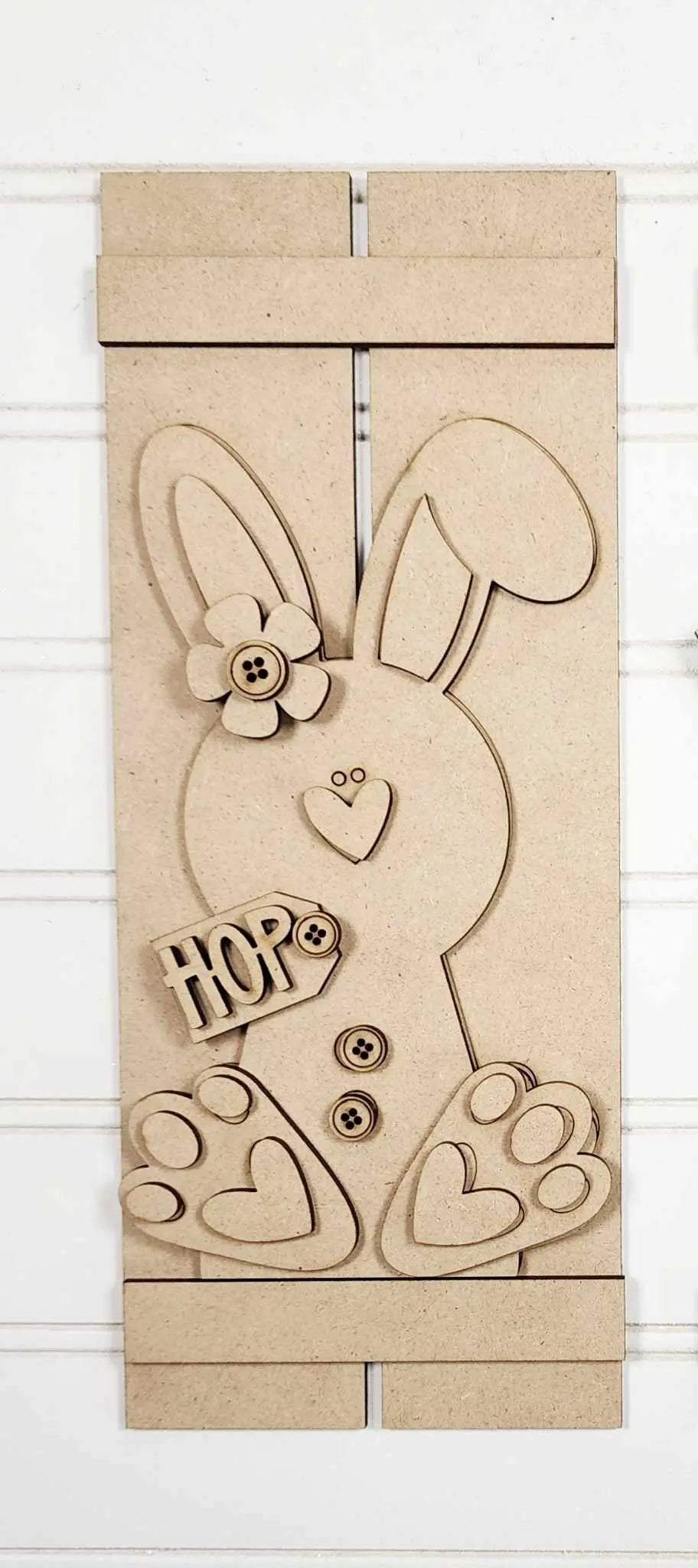 Easter Bunny Table Top Pallet Sign | Easter | Spring Decor 