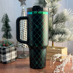 Elphaba - WICKED - Engraved Tumbler Black to Green/Blue 40oz 