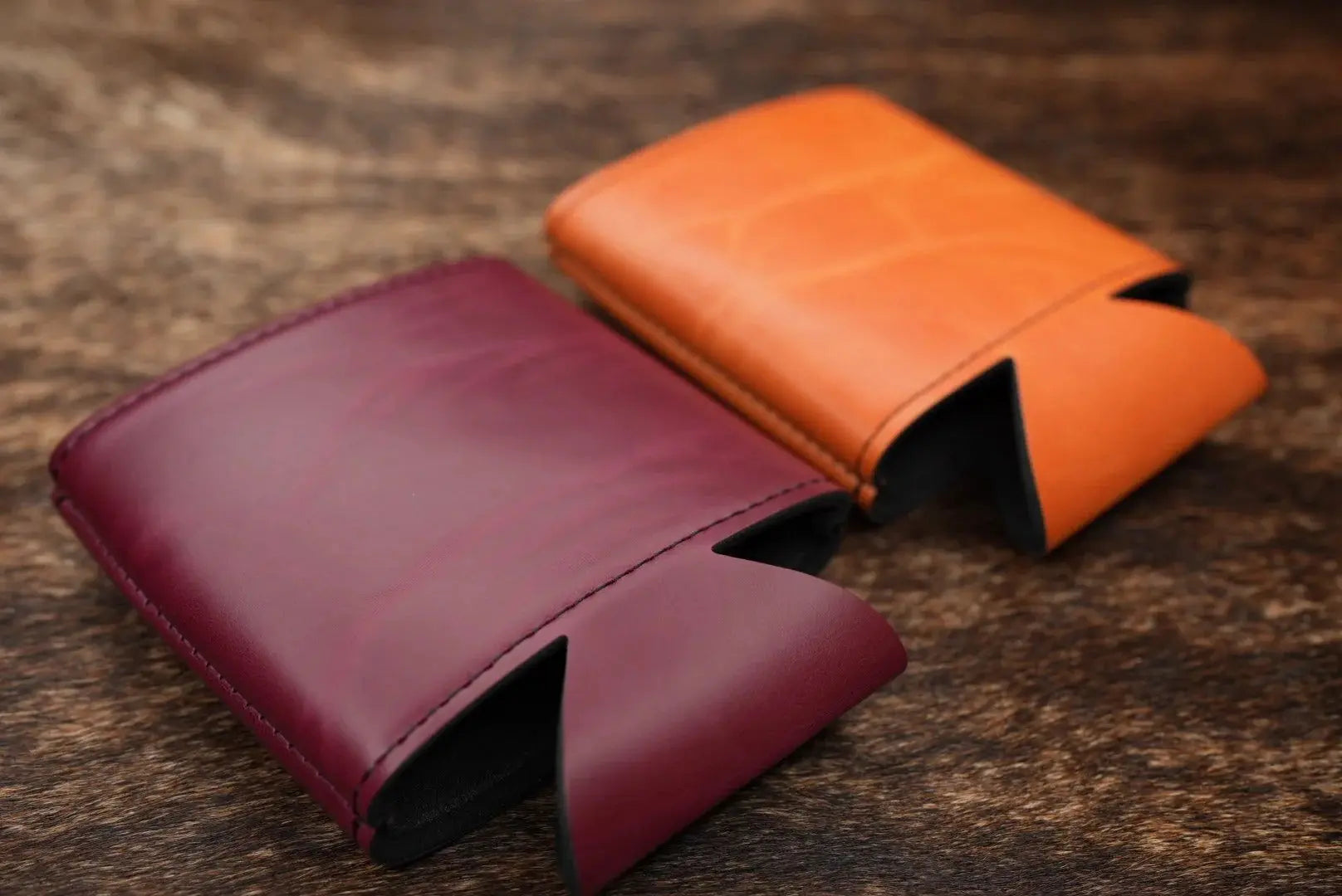 Engraved Leather Can Dusters / Can Koozies 