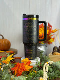Fourth Wing Tumbler Black to Rainbow 40oz 