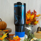 Freedom Seeds AMERICA Engraved Black to Blue40 oz Tumbler 