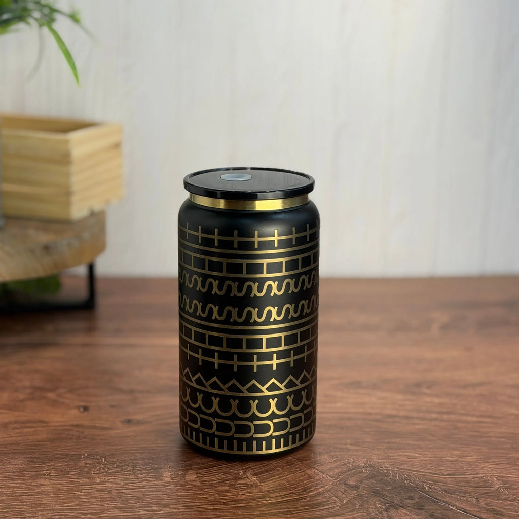 Fuck This Shit Tumbler Black to Gold 16oz tumbler 