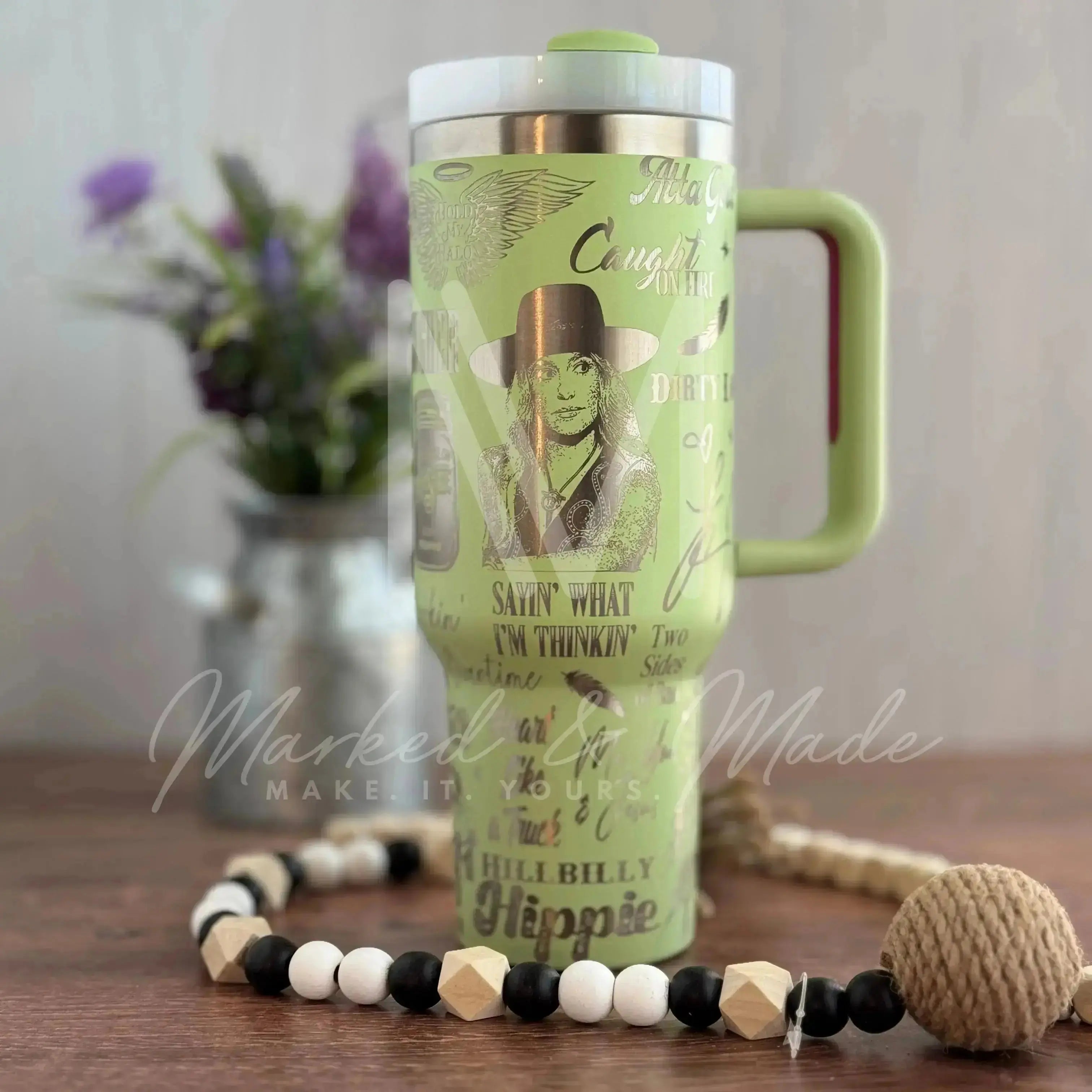 Full Custom Design and Wrap Quencher Tumbler (30oz, 40oz, + Stanleys)