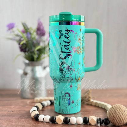 Full Custom Design and Wrap Quencher Tumbler (30oz, 40oz, + Stanleys) 