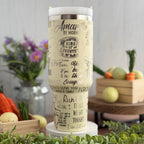 George Strait Engraved Cream 40oz Tumbler 