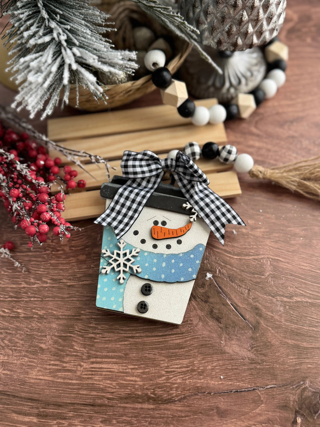 Gift Card Holder Hand Painted 
