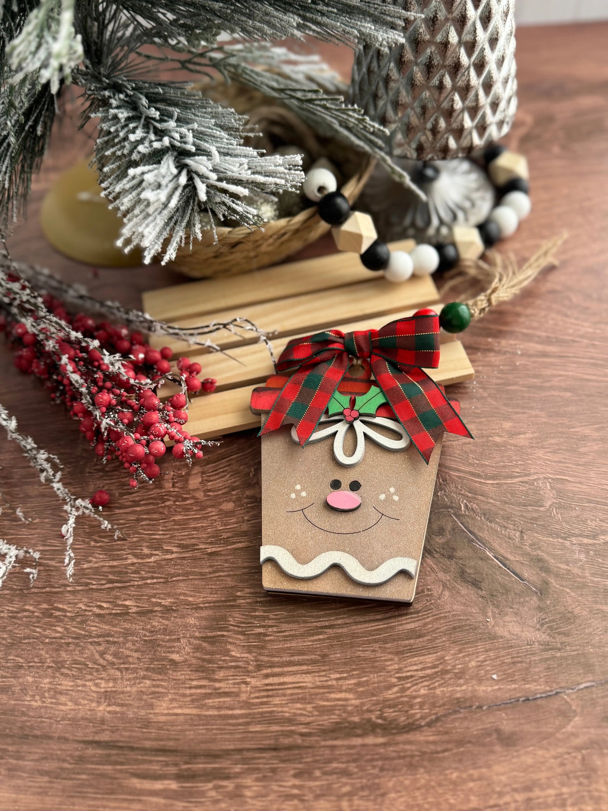 Gift Card Holder Hand Painted 