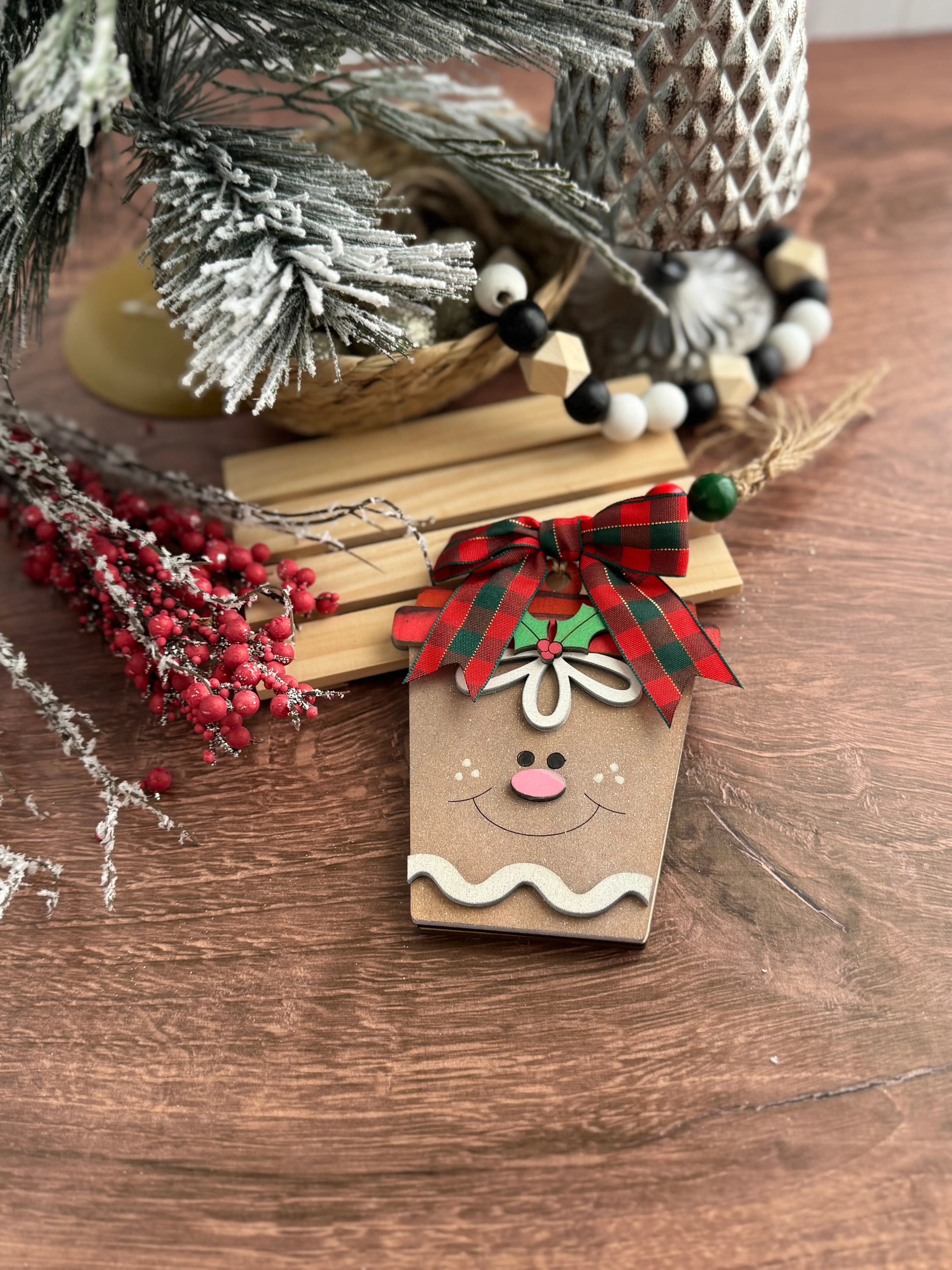 Gift Card Holder Hand Painted 