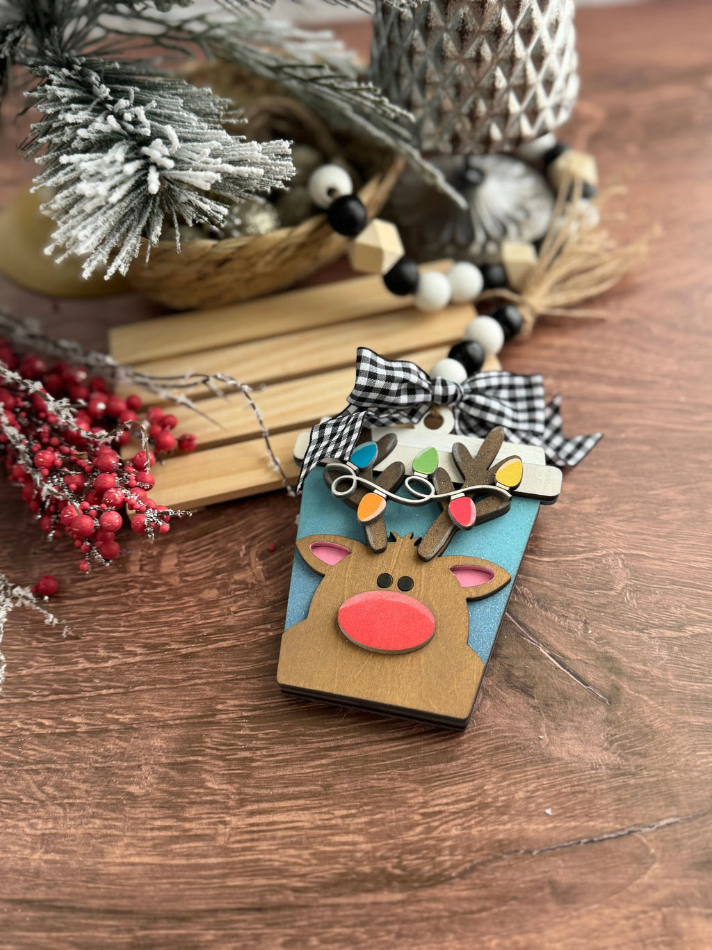 Gift Card Holder Hand Painted 
