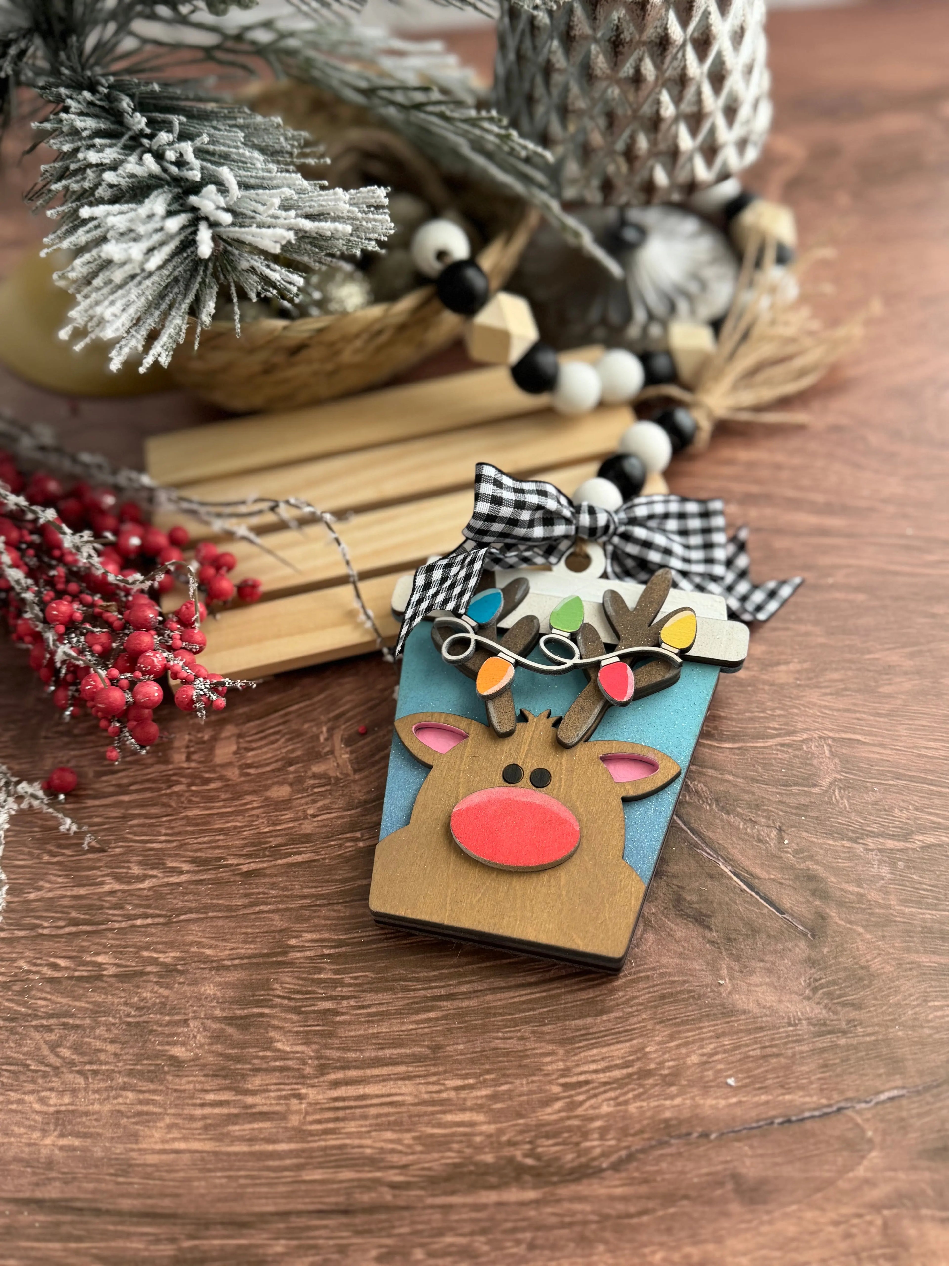 Gift Card Holder Hand Painted 
