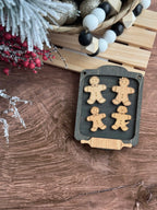 Gingerbread Family Baking Pan Ornament - 3 Sizes! 