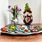 Gnome Base for 3" Rounds | Seasonal Interchangeable Home Decor | Gnome | DIY CUTOUT KIT 