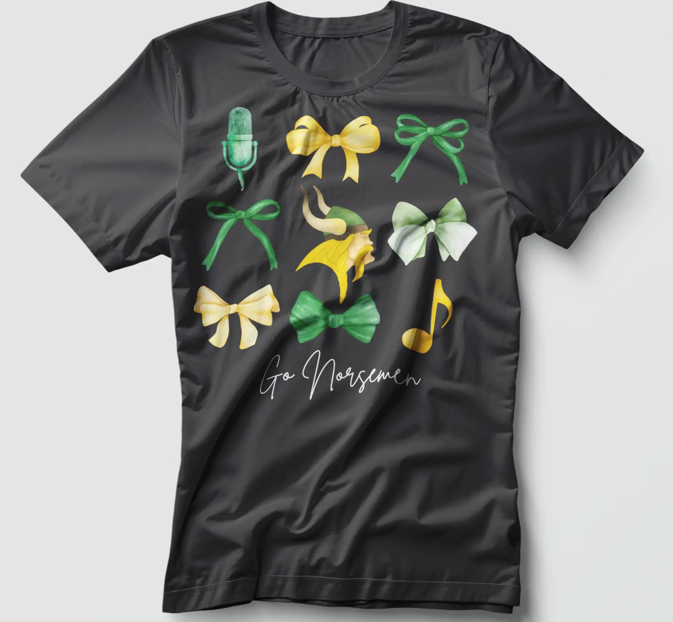 Go Norsemen Choir Tee / Hoodie – Coquette Bow Design