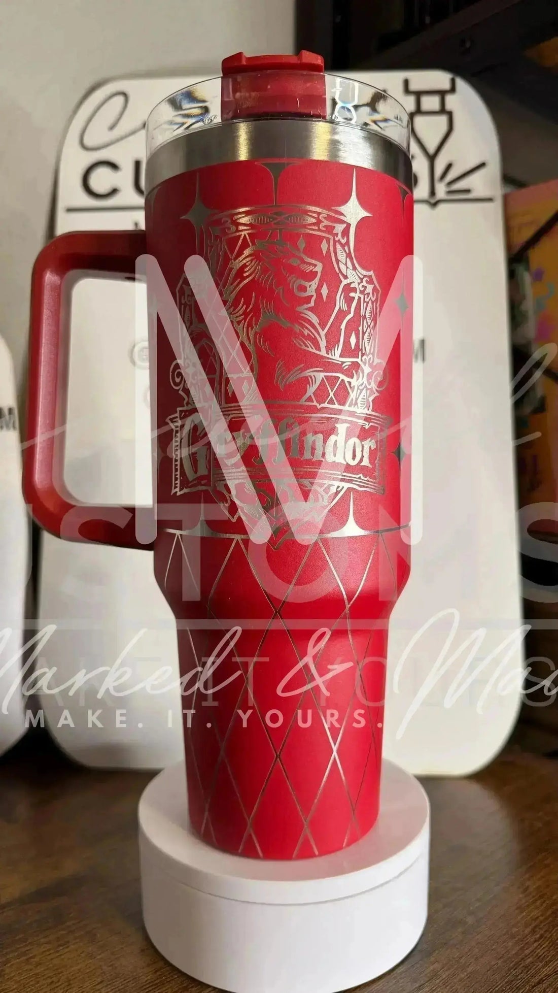 Gryffindor! Harry Potter Hogwarts House Quencher Tumbler (30oz, 40oz, + Stanleys) (V1) 