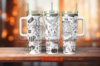 Gryffindor! Harry Potter Hogwarts House Quencher Tumbler (30oz, 40oz, + Stanleys) (V2) 