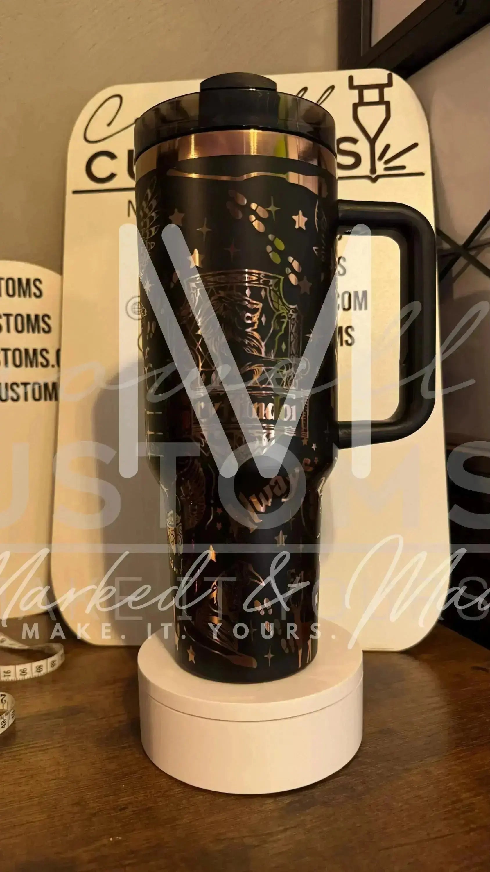 Gryffindor! Harry Potter Hogwarts House Quencher Tumbler (30oz, 40oz, + Stanleys) (V2) 