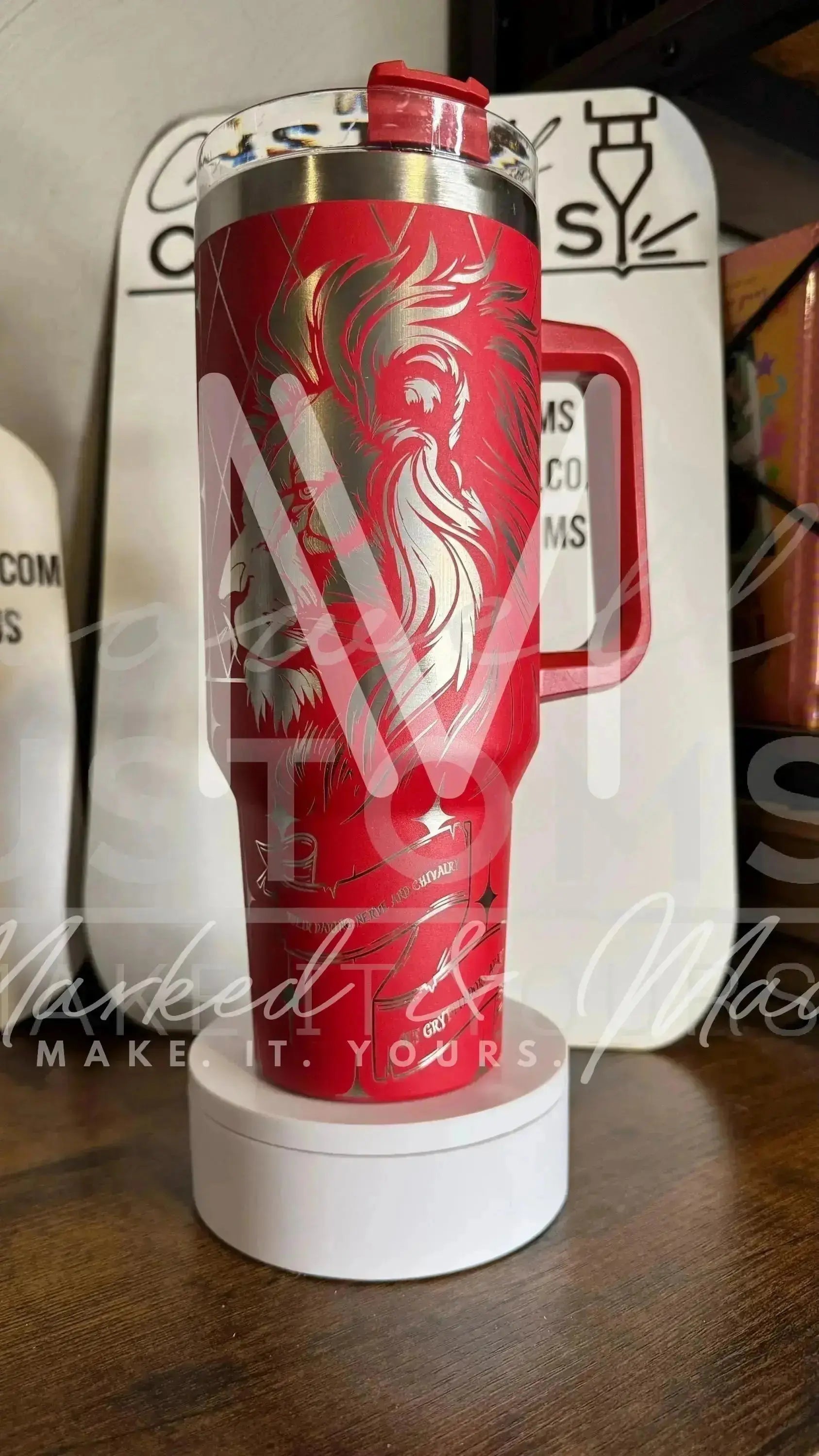 Gryffindor! Harry Potter Hogwarts House Quencher Tumbler (30oz, 40oz, + Stanleys) (V1)