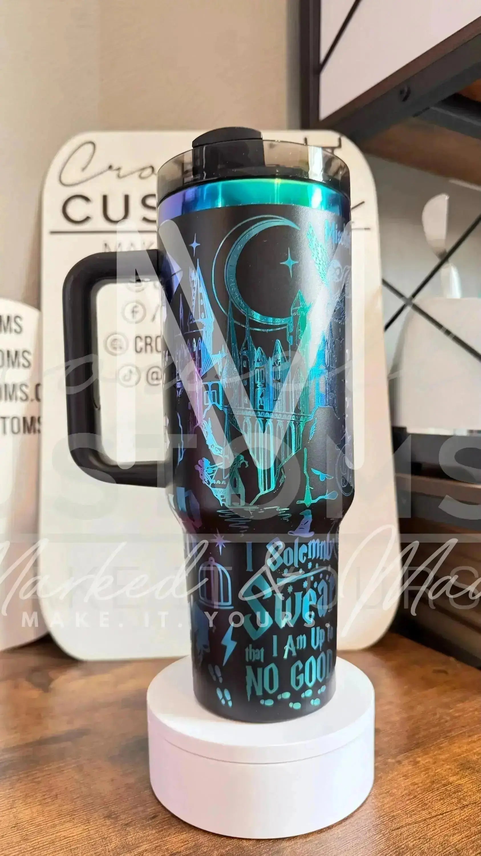 Gryffindor! Harry Potter Hogwarts House Quencher Tumbler (30oz, 40oz, + Stanleys) (V2)