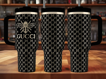 Gucci Bee Tumbler | 40oz, 30oz, Stanleys, 20oz, 16oz, 14oz, 10oz 