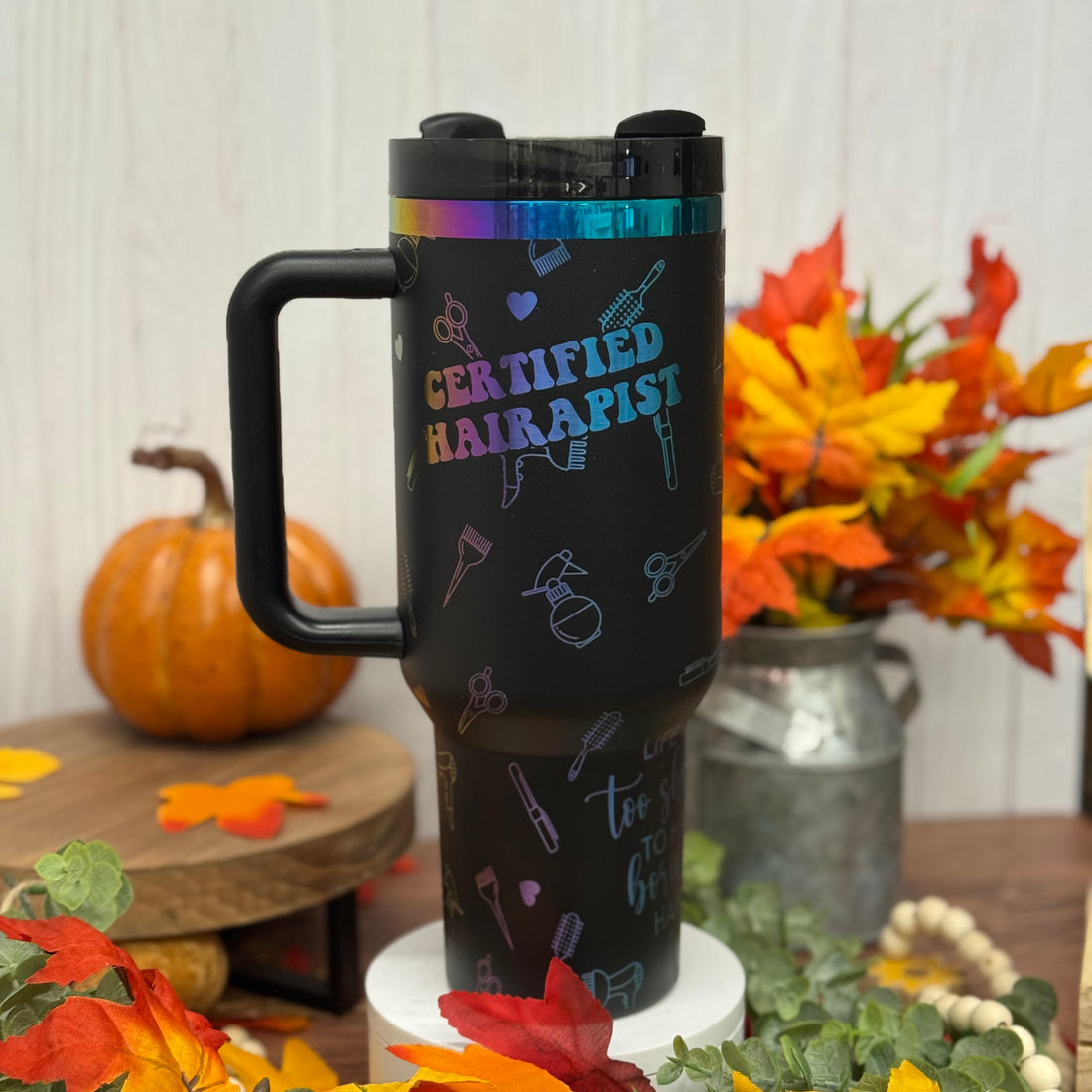 Hairstylist / Certified Hairapist Black to Rainbow 40 oz 
