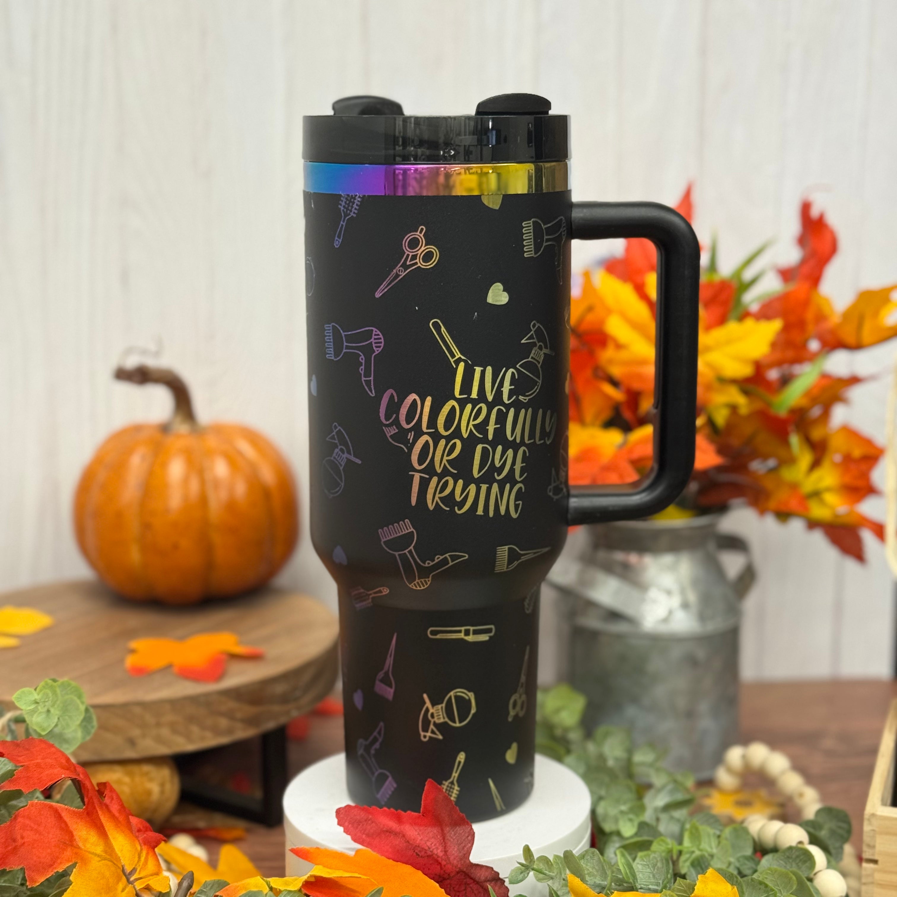 Hairstylist / Certified Hairapist Black to Rainbow 40 oz 