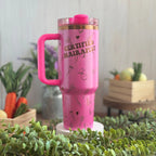 Hairstylist / Certified Hairapist Pink Shimmer to Copper Tumbler 40 oz 