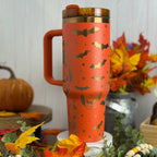 Halloween Stitch Tumbler Orange to Copper 40oz 