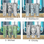 Halloween Tumbler -Choose Your Nightmare - Quencher Tumbler (30oz, 40oz, + Stanleys)