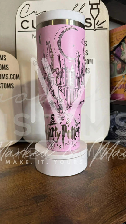 Harry Potter Spells Quencher Tumbler (30oz, 40oz, + Stanleys) 