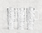 Hello Kitty Motivational  Quencher Tumbler (30oz, 40oz, + Stanleys)