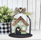 Home Cloche Votive Holder DIY Wood Cutout Kit | 6" x 8" | Home Collection | Home Decor | Votive Candle Holder | Rustic 